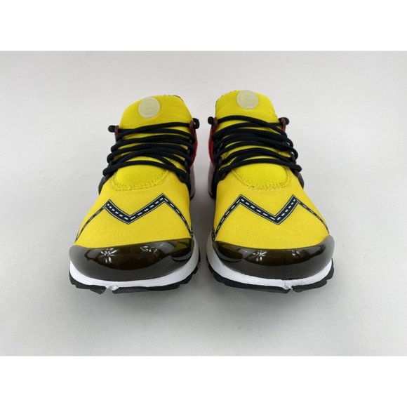 Nike Air Presto Yellow Red Men's Sneakers Shoes Road Race Black CT3550 700 - Picture 8 of 12